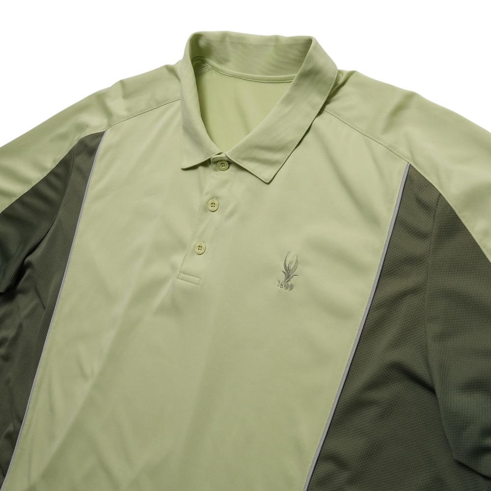 Under Armour Golf Shirt Mens XL Lime Green‎ Polo Mesh Panel Moisture Wicking